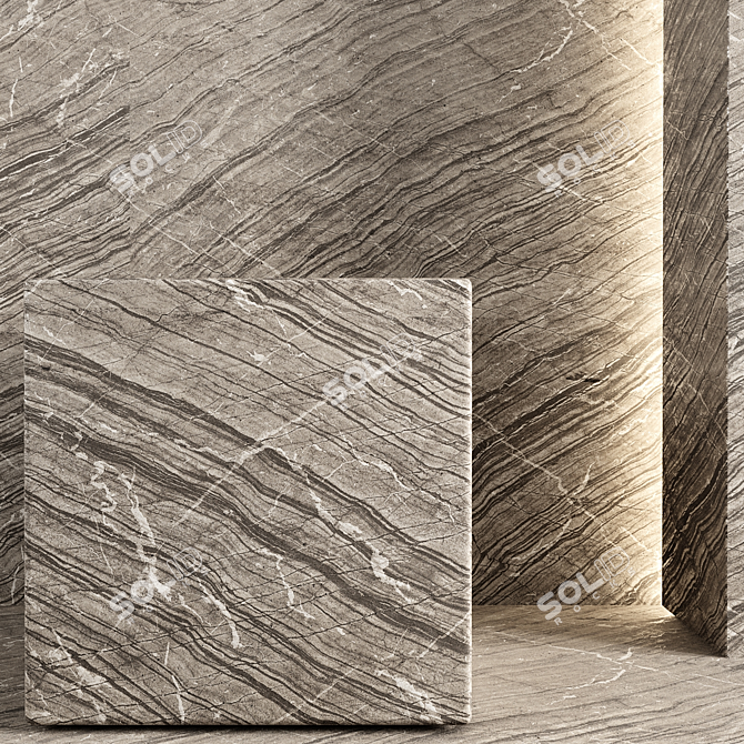 4K Textured Stone Pack 3D model image 3