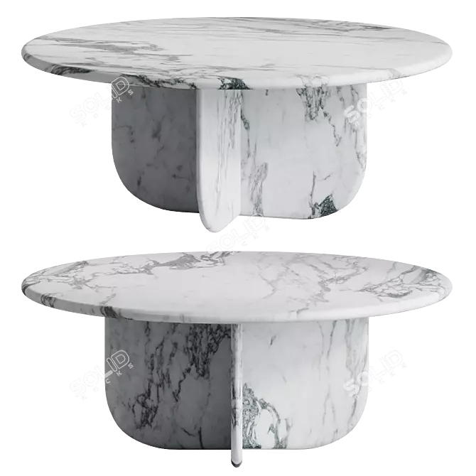 Yagle Coffee Table by Corner Design 3D model image 3