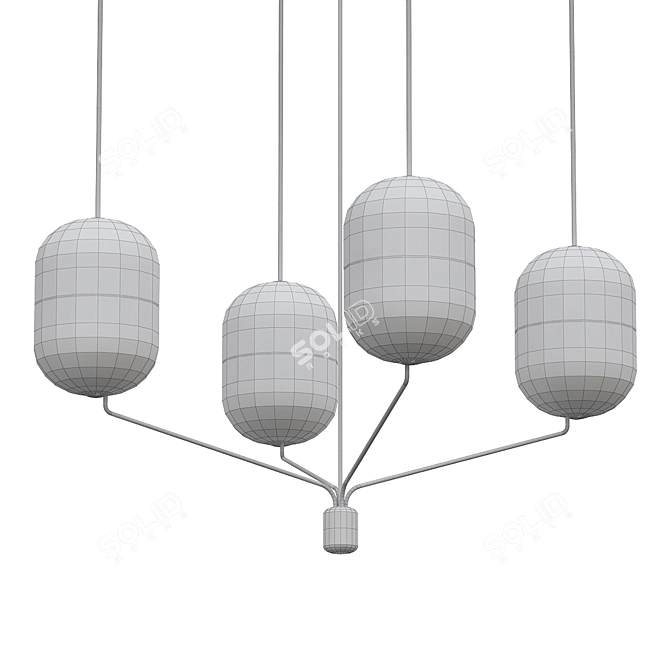 RAKUMBA Indre Chandelier Light 3D model image 1