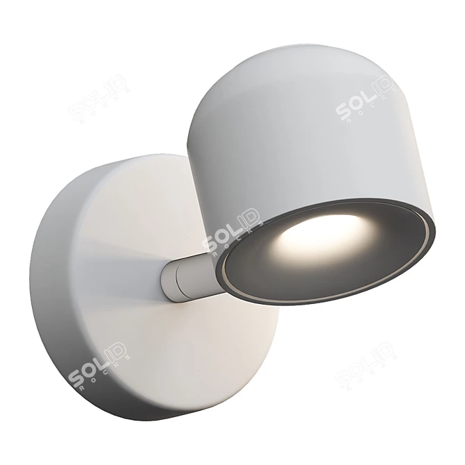 Modern Minimalist Tiny Wall Light 3D model image 1