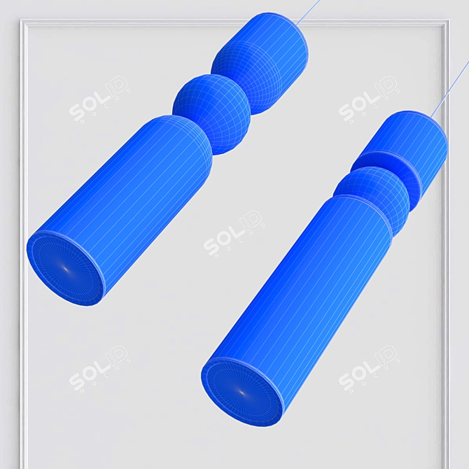 Modern Pendant Lamp Niord 3D model image 5