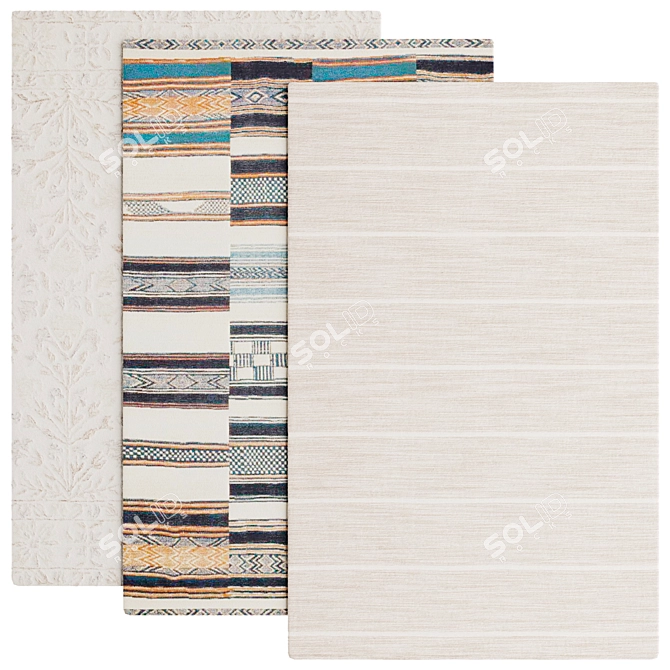 Texture Carpet Set - Maps 3D model image 1