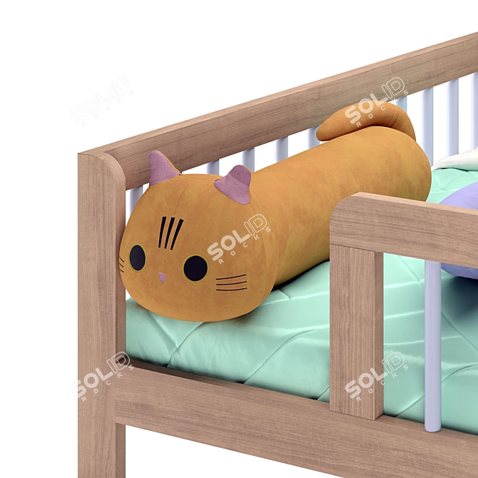 Classic Two-Tiered Bed "Tubi 3D model image 24