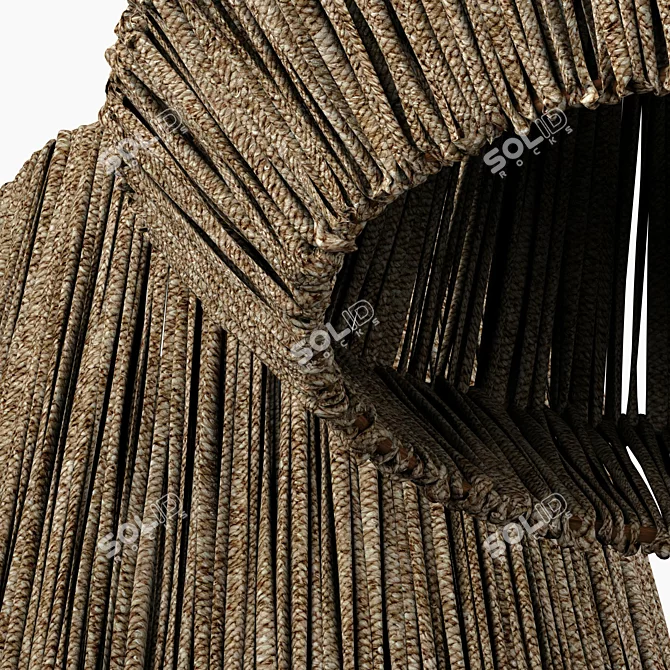 Modern Industrial Lamp 3D Model 3D model image 3