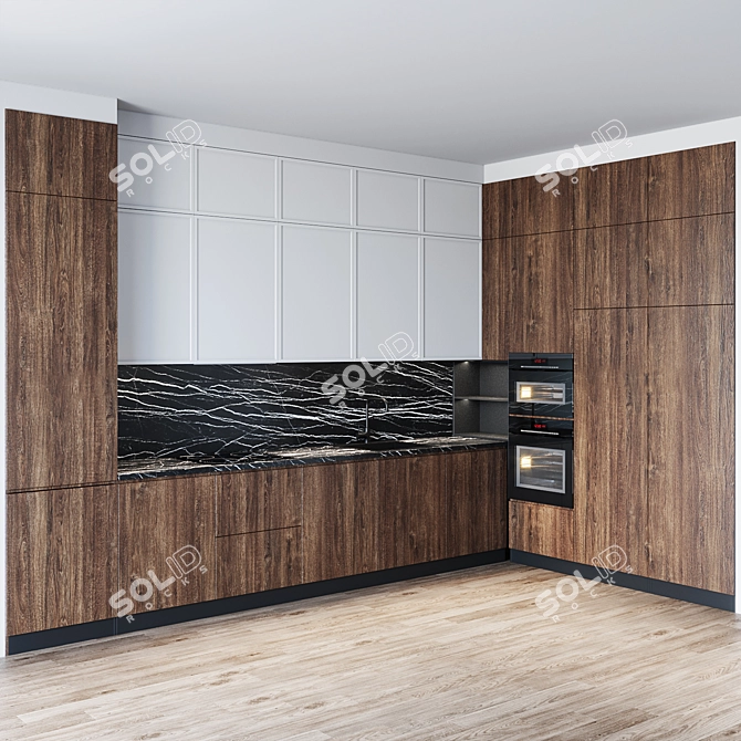 Miele Kitchen Set 2014 3D model image 1