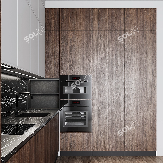 Miele Kitchen Set 2014 3D model image 3