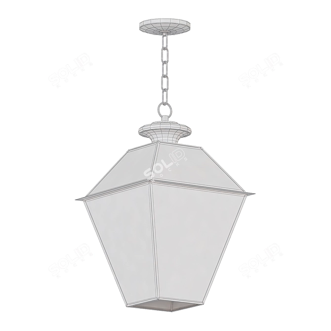 Livex Lighting Westover Outdoor Pendant 3D model image 2