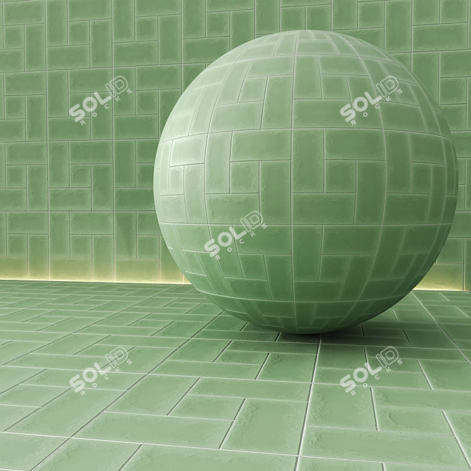 Seamless Tile Material Pack 04 3D model image 4