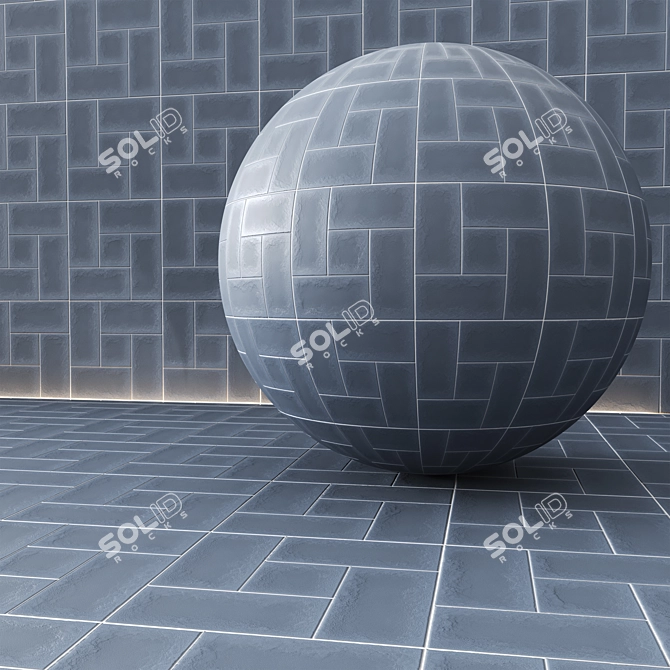 Seamless Tile Material Pack 04 3D model image 5