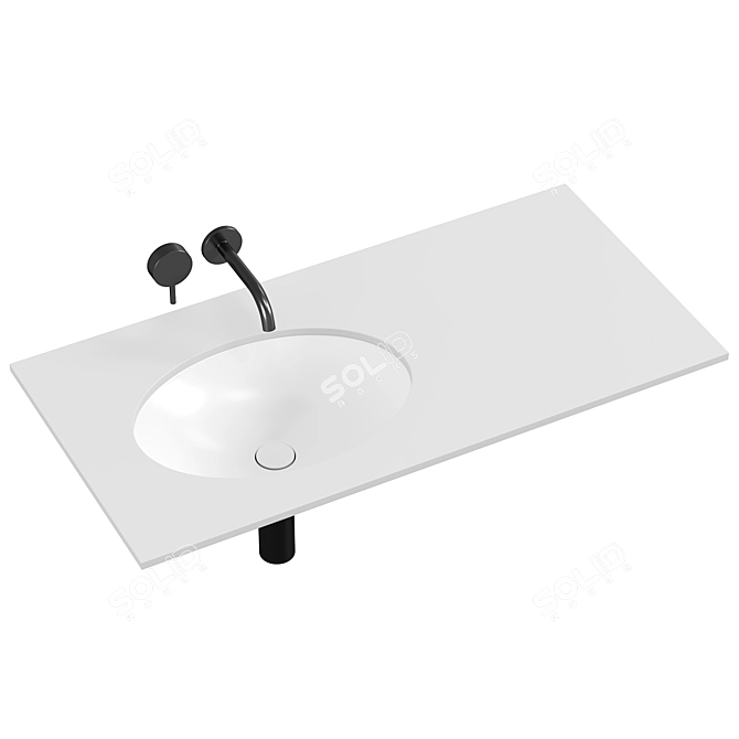 Salini MAREA Sink Collection 3D model image 2