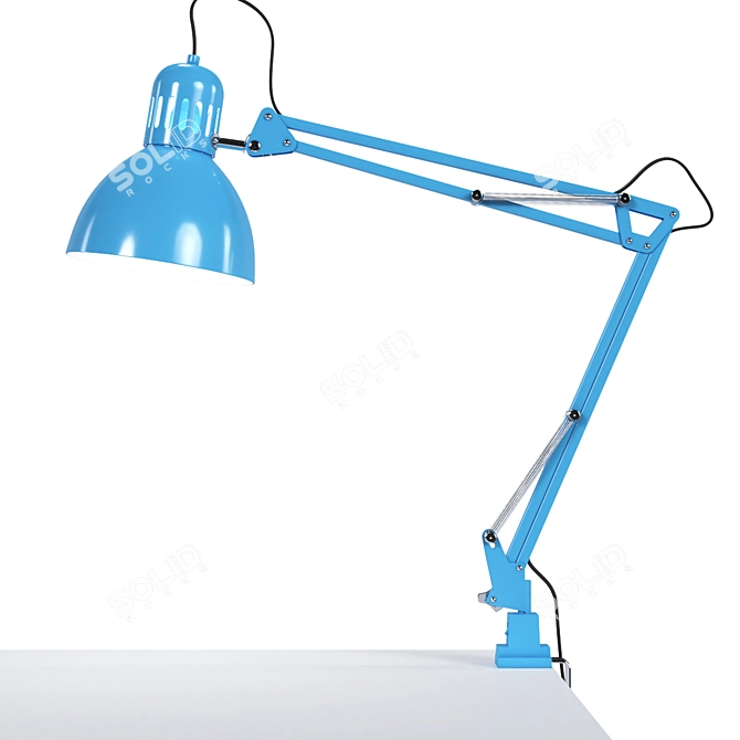 Corona 7 Steel Desk Lamp 3D model image 5