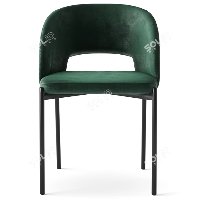 Chic K455 Halmar Chair 3D model image 4