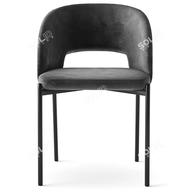 Chic K455 Halmar Chair 3D model image 5