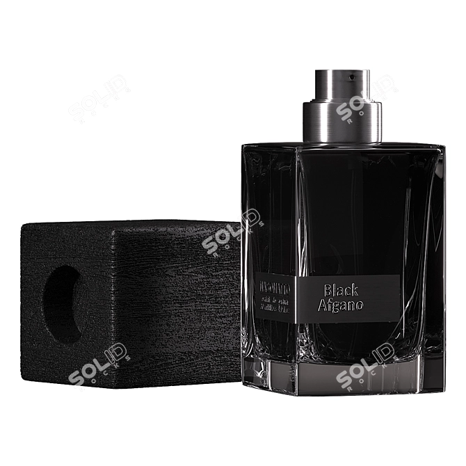 Nasomatto Black Afgano Fragrance Bottle 3D model image 1