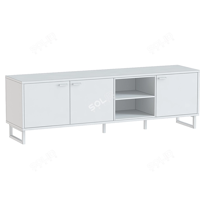 San Francisco TV Stand 2014 3D model image 2