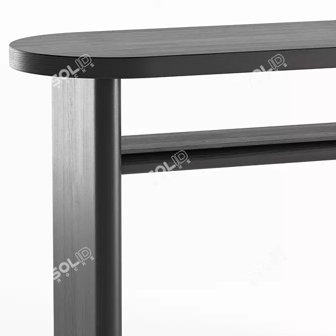 Title: Elegant Cayman Console Table 3D model image 4