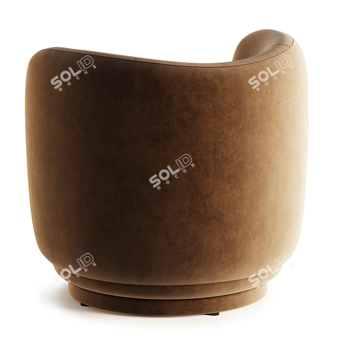Modern Rabbit Sofa Design by Timber 3D model image 3