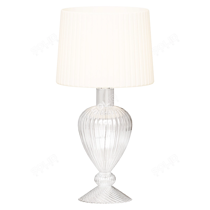 Elegant PATRIZIA Table Lamp 3D model image 1