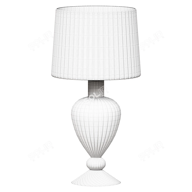 Elegant PATRIZIA Table Lamp 3D model image 2