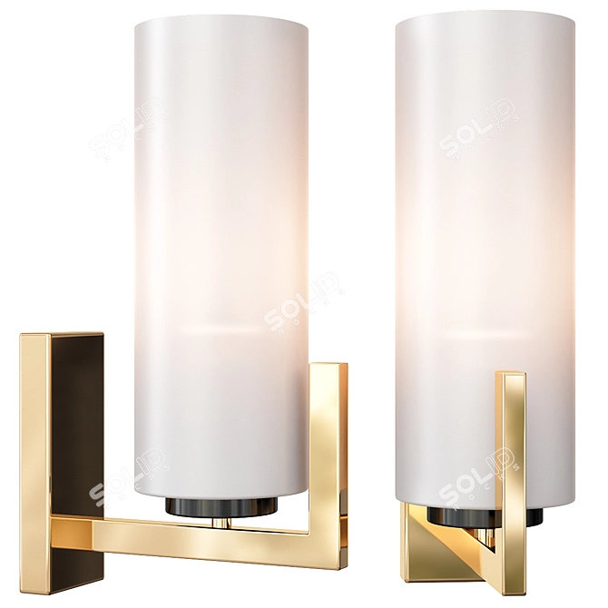 Maytoni Fortano Wall Light Fixture 3D model image 1