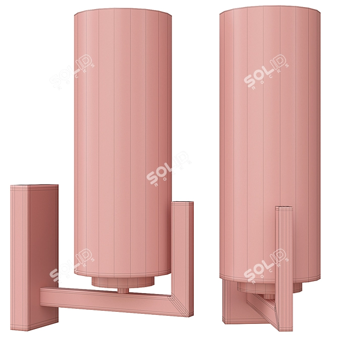 Maytoni Fortano Wall Light Fixture 3D model image 3