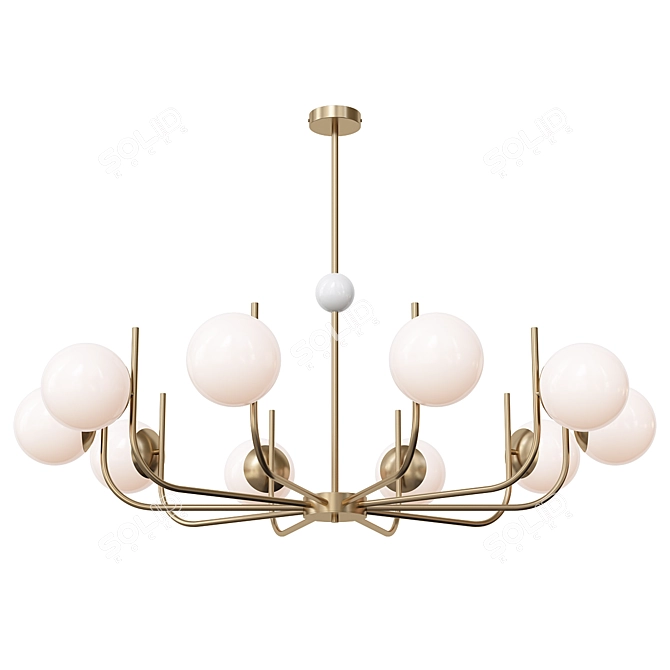 Elegant Maytoni Rendez-vous Chandeliers 3D model image 2