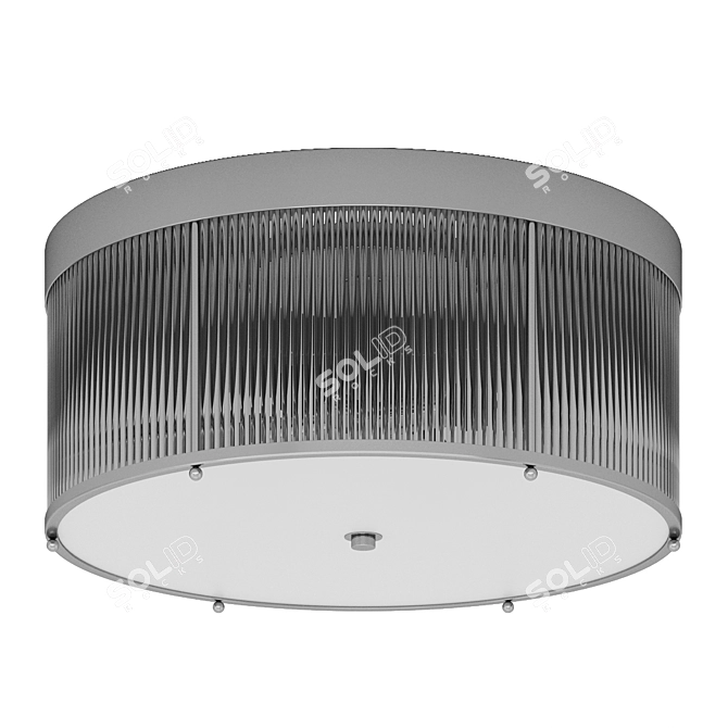 Elegant Charleston Ceiling Light 3D model image 3