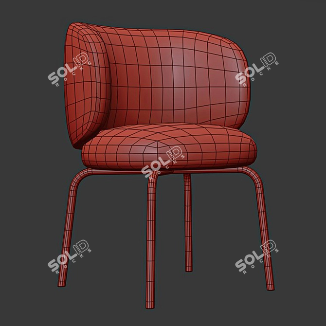 Rico Dining Chair 2014 Modern 3D model image 5