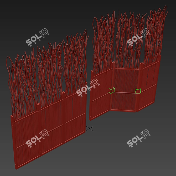 High-Resolution Textured Branch 3D Model 3D model image 6