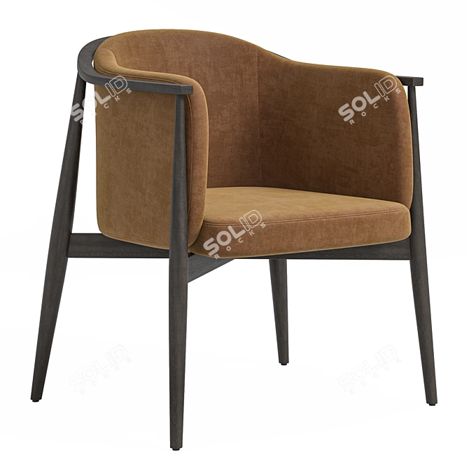 Modern Arya K Chair Design 3D model image 2
