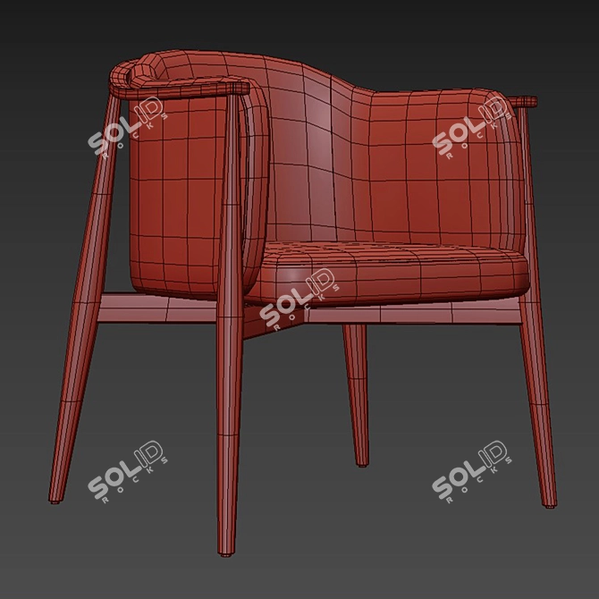 Modern Arya K Chair Design 3D model image 6