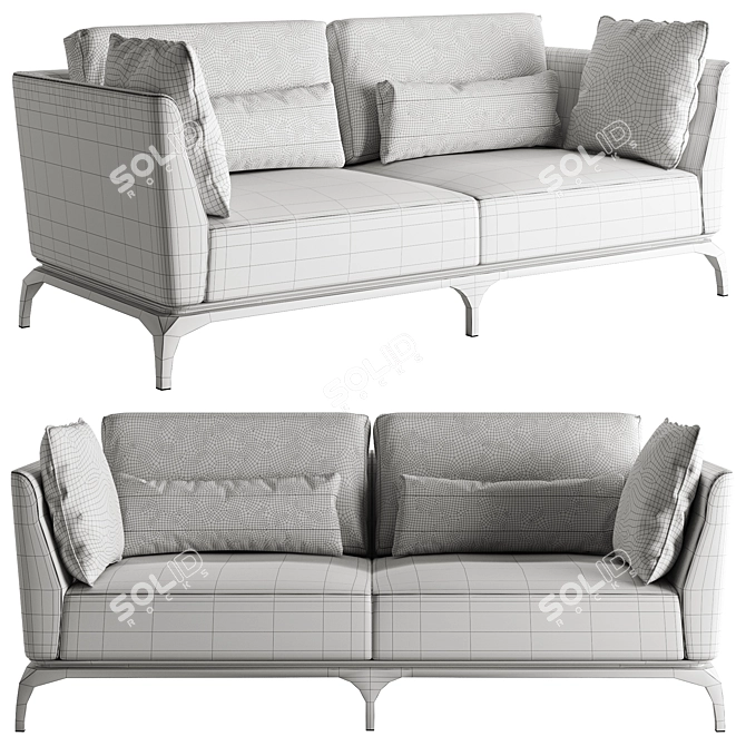 Pascale 2016 Modern Sofa Model 3D model image 6