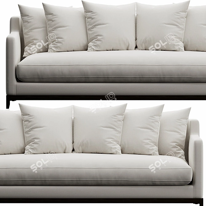 Modern Collaroy Scatter Back Sofa 3D model image 5