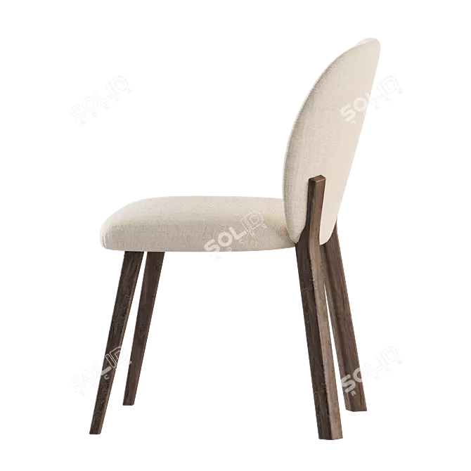 Modern Arena Dining Chair - Corona Renderer 3D model image 3