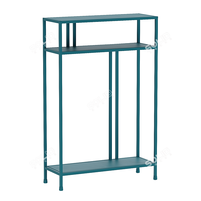  Sleek Profile Console Table 3D model image 1