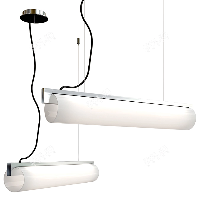 Modern Pendant Light by Firmamento 3D model image 1