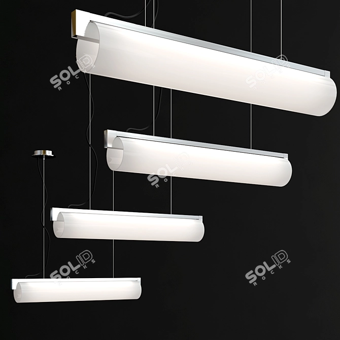 Modern Pendant Light by Firmamento 3D model image 2