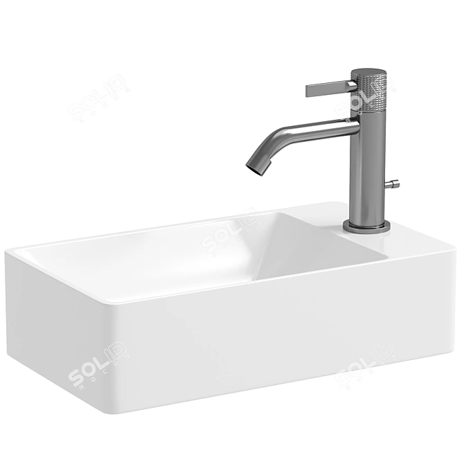 Ceramica Nova Element CN5007 Sink 3D model image 1