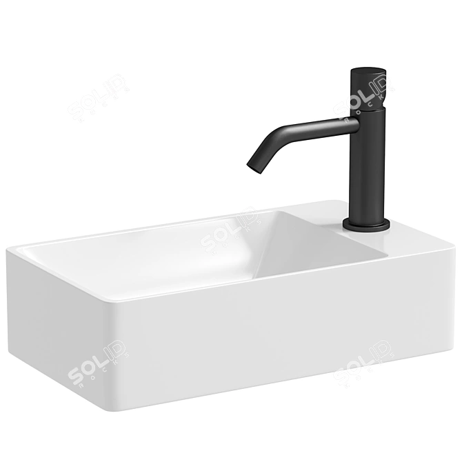 Ceramica Nova Element CN5007 Sink 3D model image 2