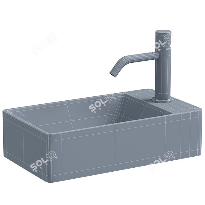 Ceramica Nova Element CN5007 Sink 3D model image 3