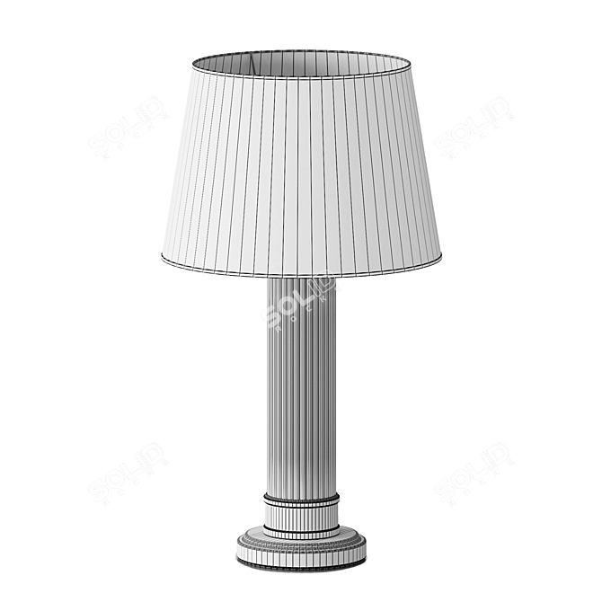 Charleston Table Lamp Collection 3D model image 6