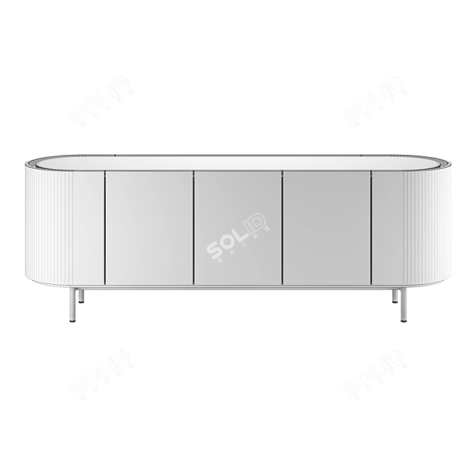  Scandinavian Elegance: LAKE Sideboard 3D model image 2