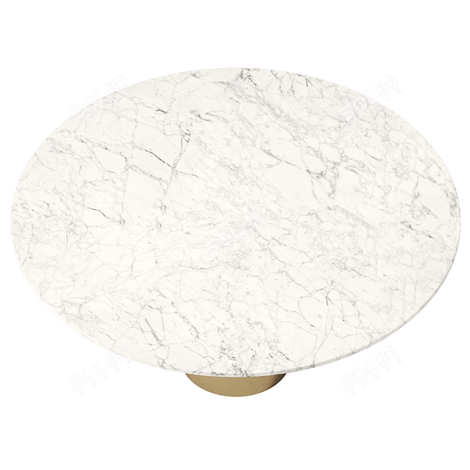 Modern Creso Dining Table Acerbis 3D model image 5