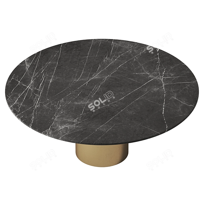 Modern Creso Dining Table Acerbis 3D model image 6