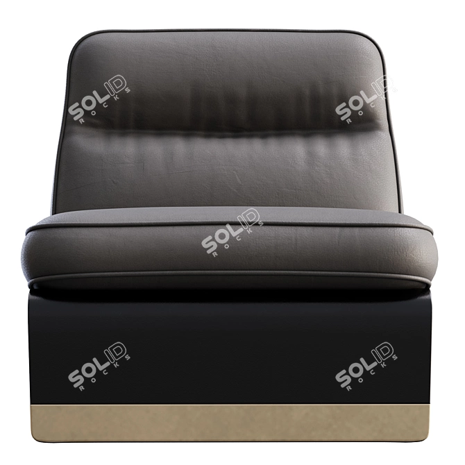  Modern Baxter GRETA Chair 3D model image 4