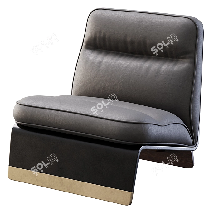  Modern Baxter GRETA Chair 3D model image 5