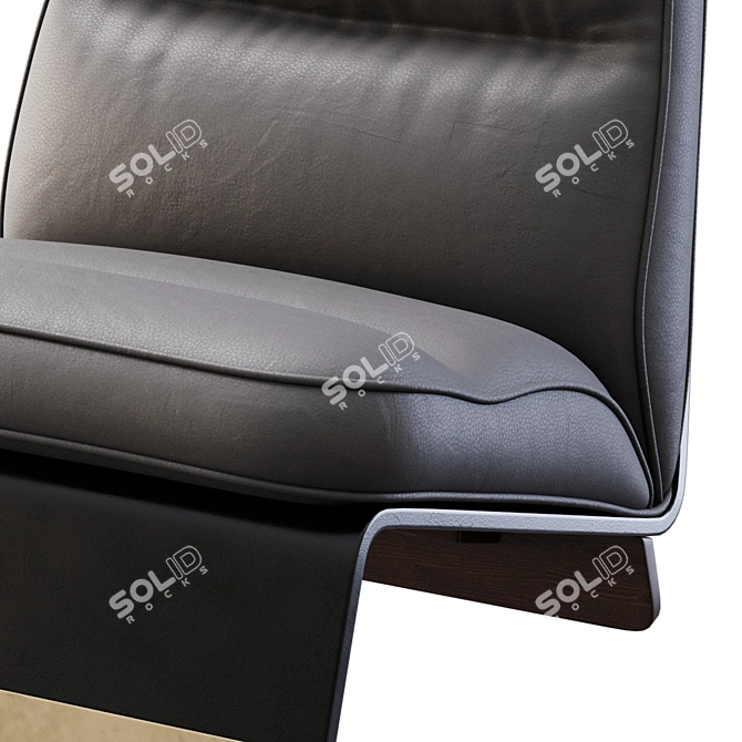  Modern Baxter GRETA Chair 3D model image 6