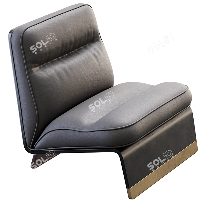  Modern Baxter GRETA Chair 3D model image 7