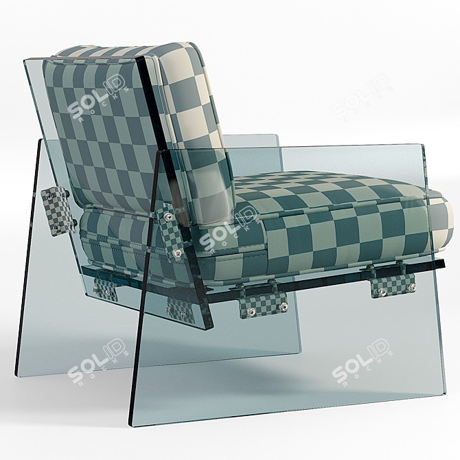 Minimalist Modern Reflect Chair 3D model image 3