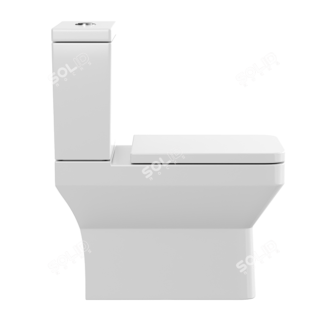 DIWO Kolomna Compact Toilet 3D model image 2